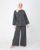 CAMILA PANTSUIT IN DARK GREY