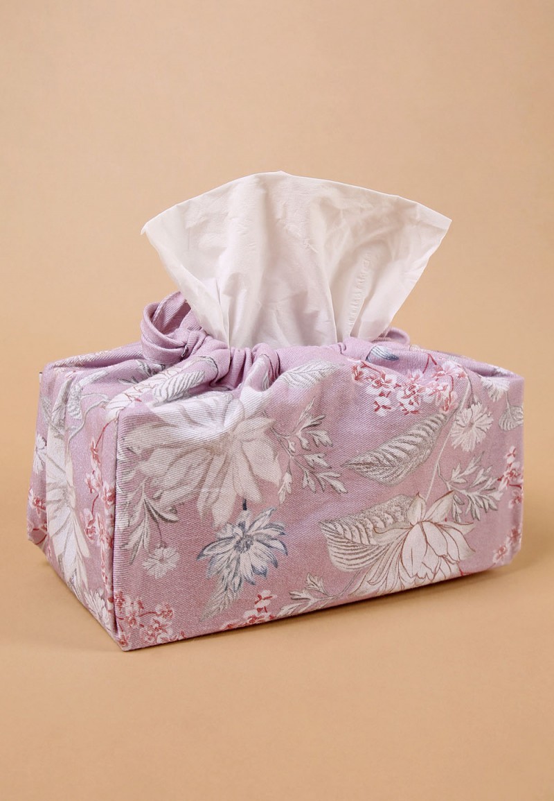 BOTANICAL TISSUE BOX COVER