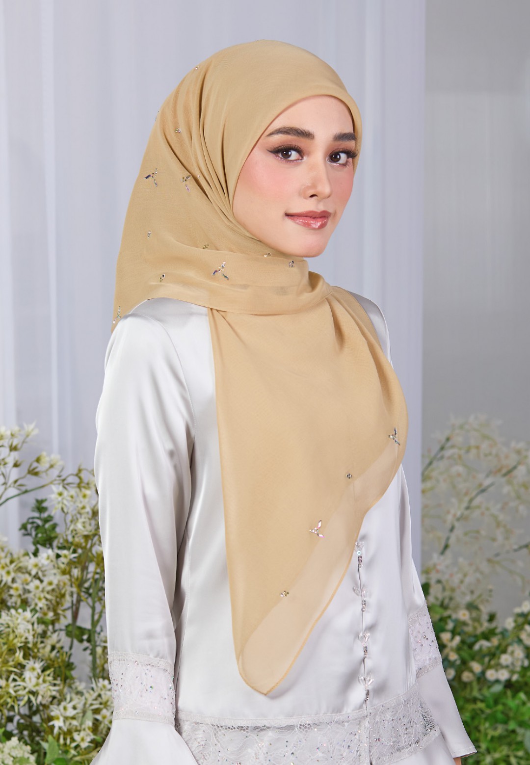 SQ GLIMPETRA VOILE PLAIN DIAMOND