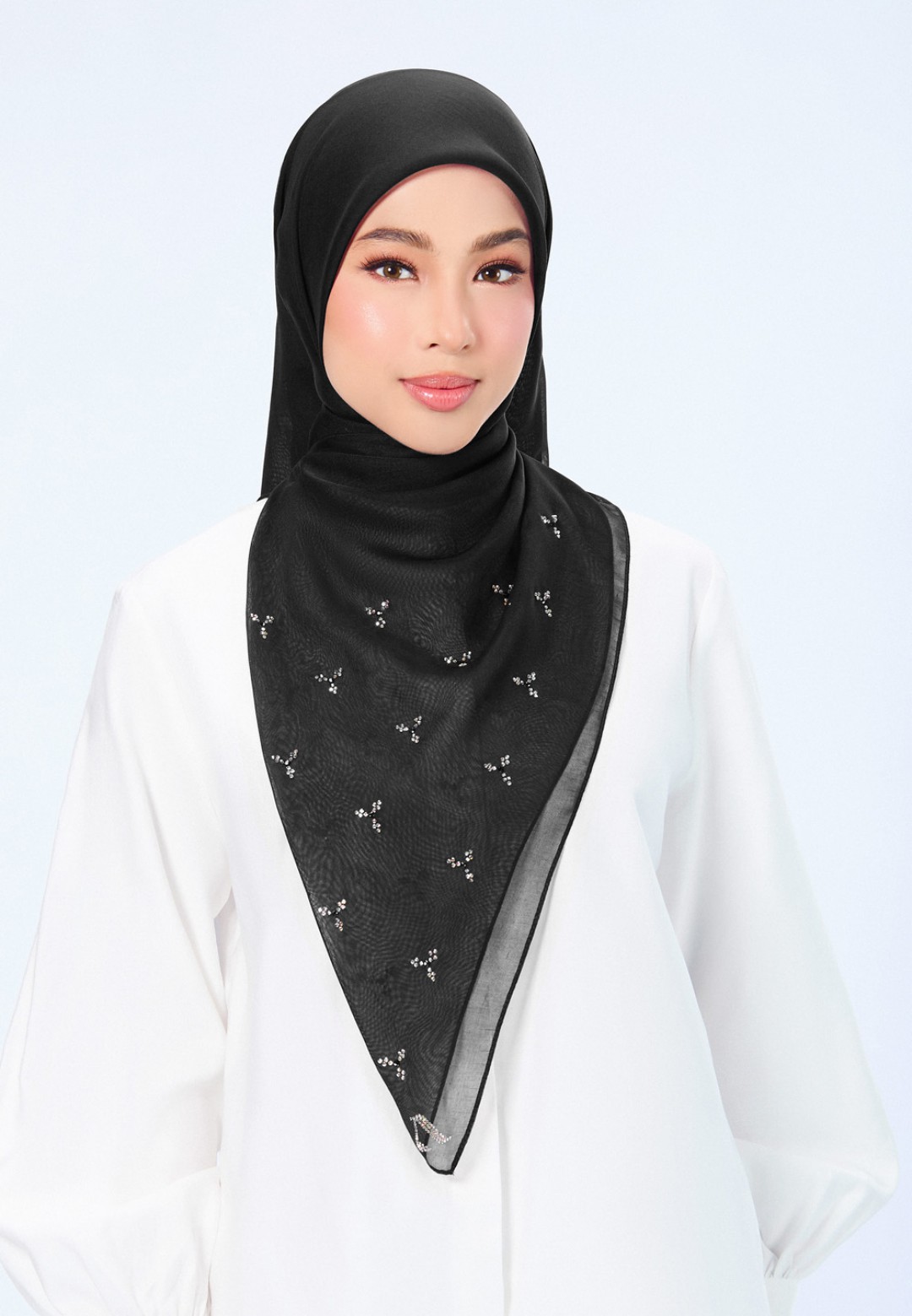 SQ CRYSTALLIQUE VOILE PLAIN DIAMOND