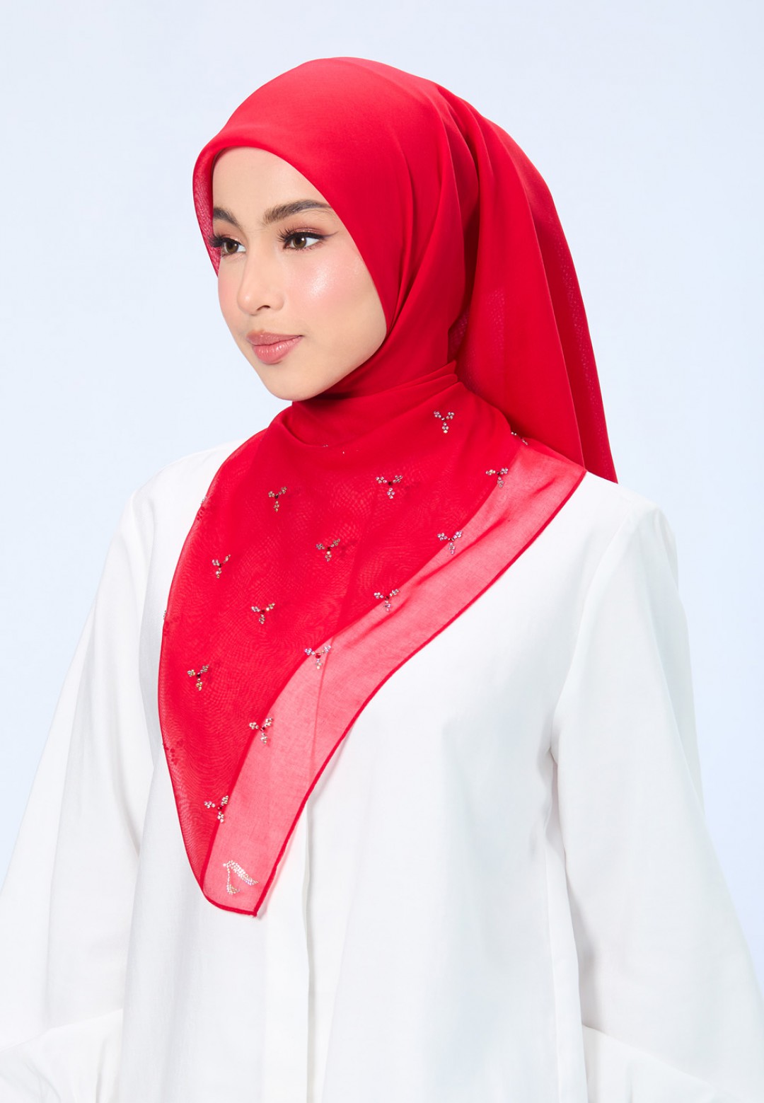 SQ CRYSTALLIQUE VOILE PLAIN DIAMOND