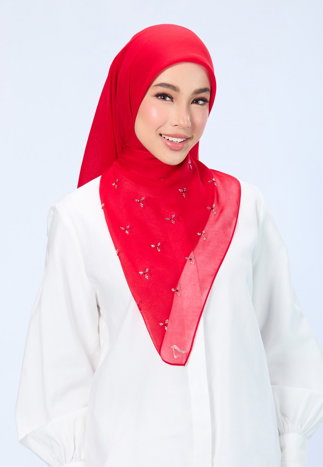 SQ CRYSTALLIQUE VOILE PLAIN DIAMOND