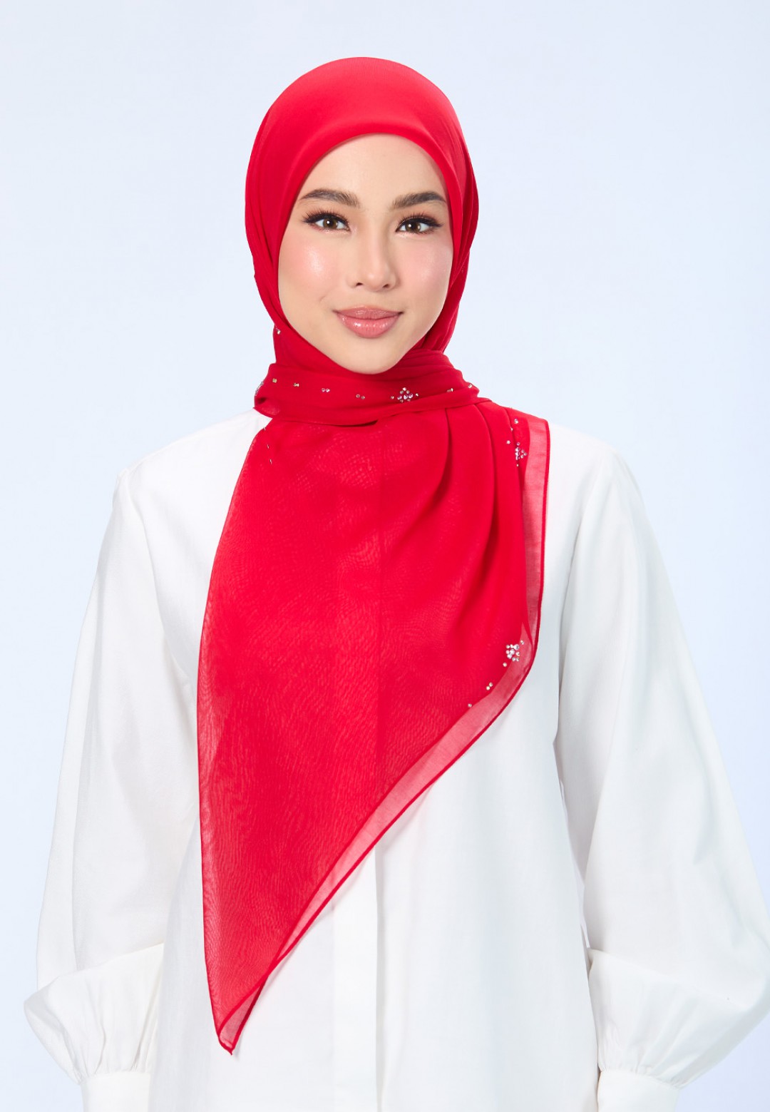 SQ LILYORA VOILE PLAIN DIAMOND