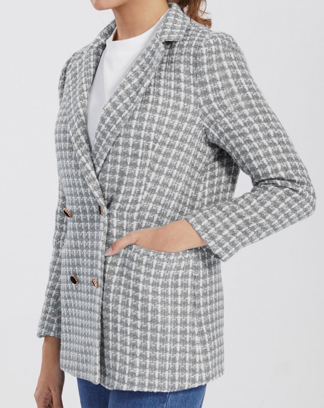 CORDELIA TWEED BLAZER