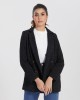 CORDELIA TWEED BLAZER IN BLACK