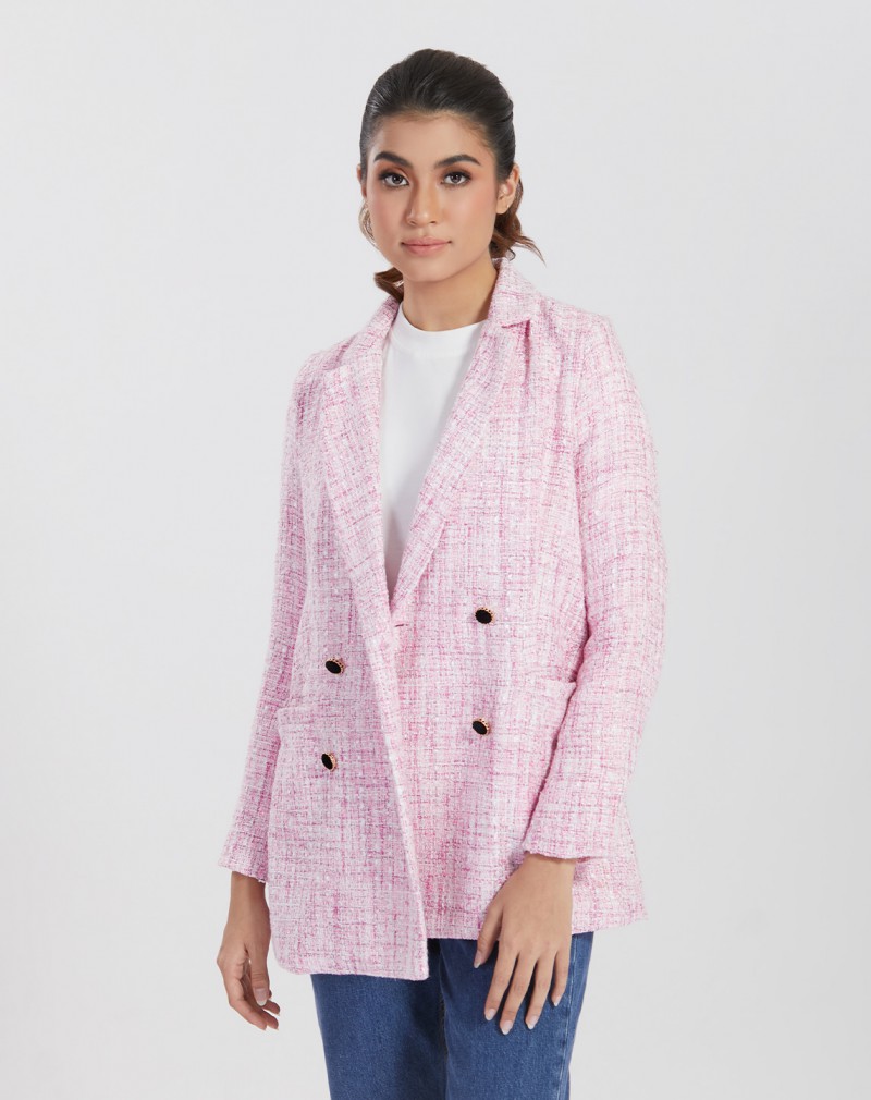 CORDELIA TWEED BLAZER