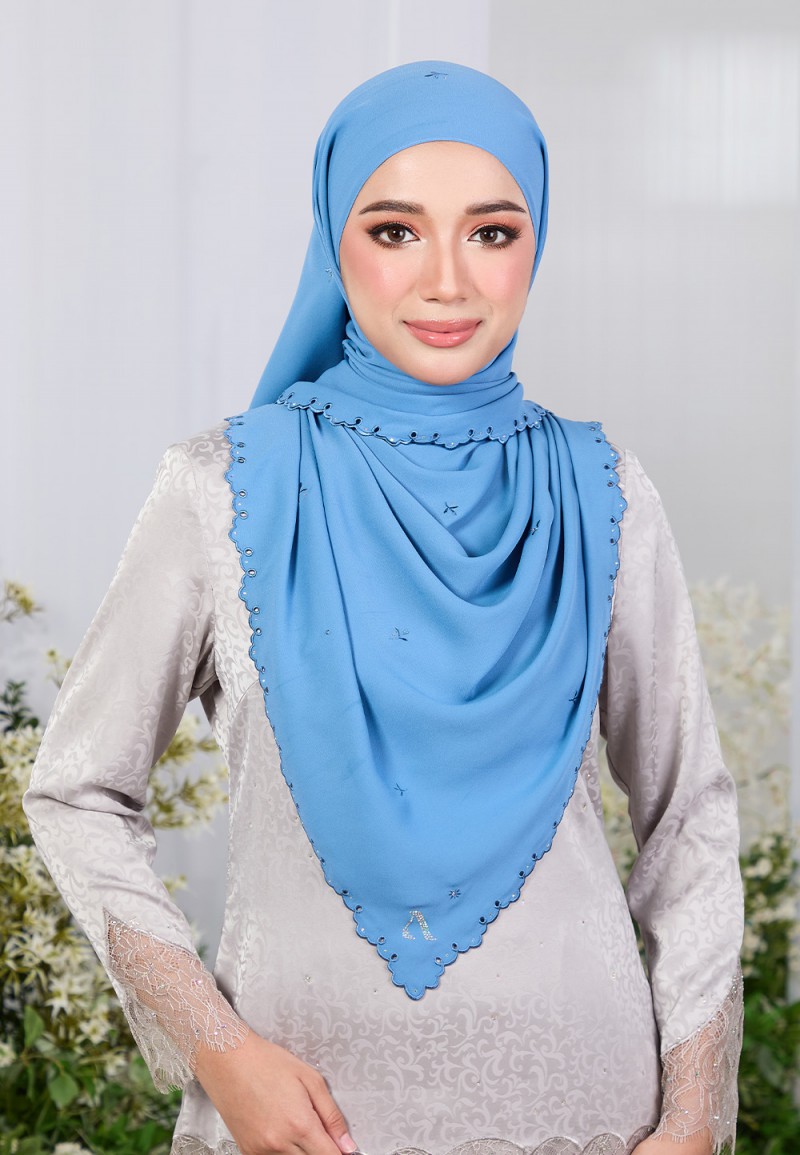 SHAWL ZARRA PLAIN EMBROIDERY
