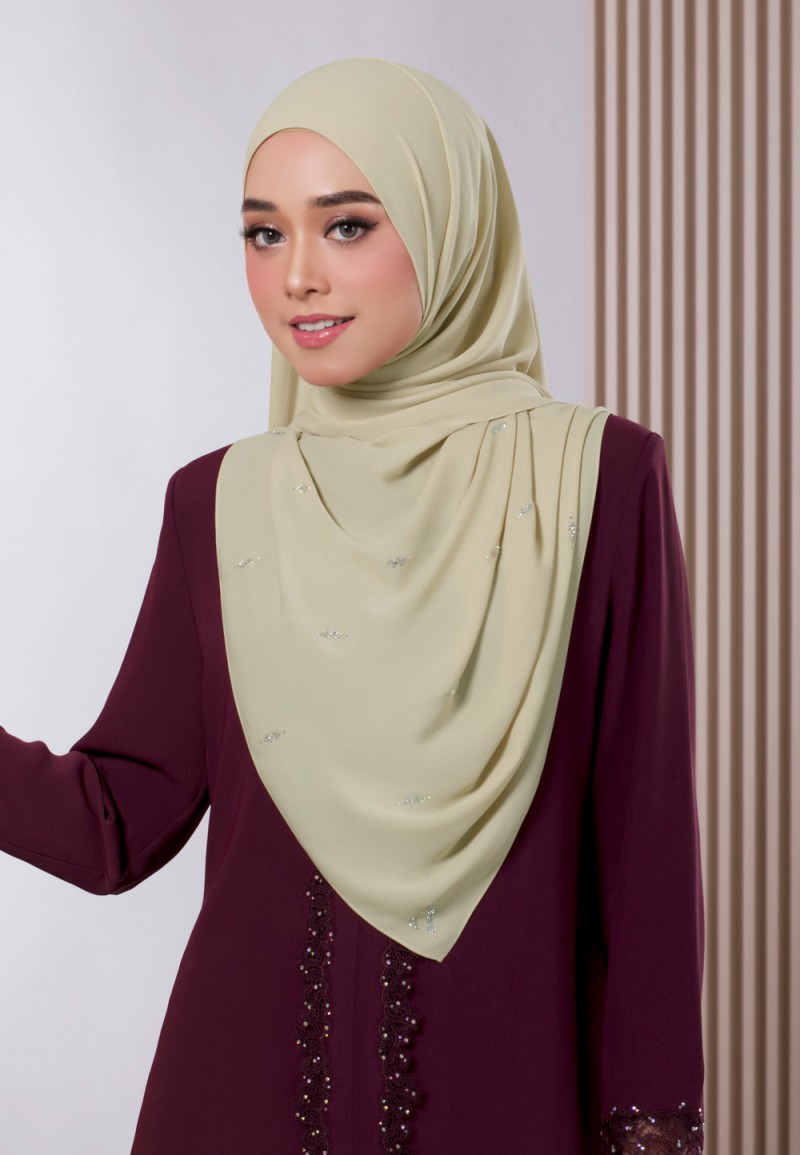 SHAWL WARDIYAH PLAIN DIAMOND 238