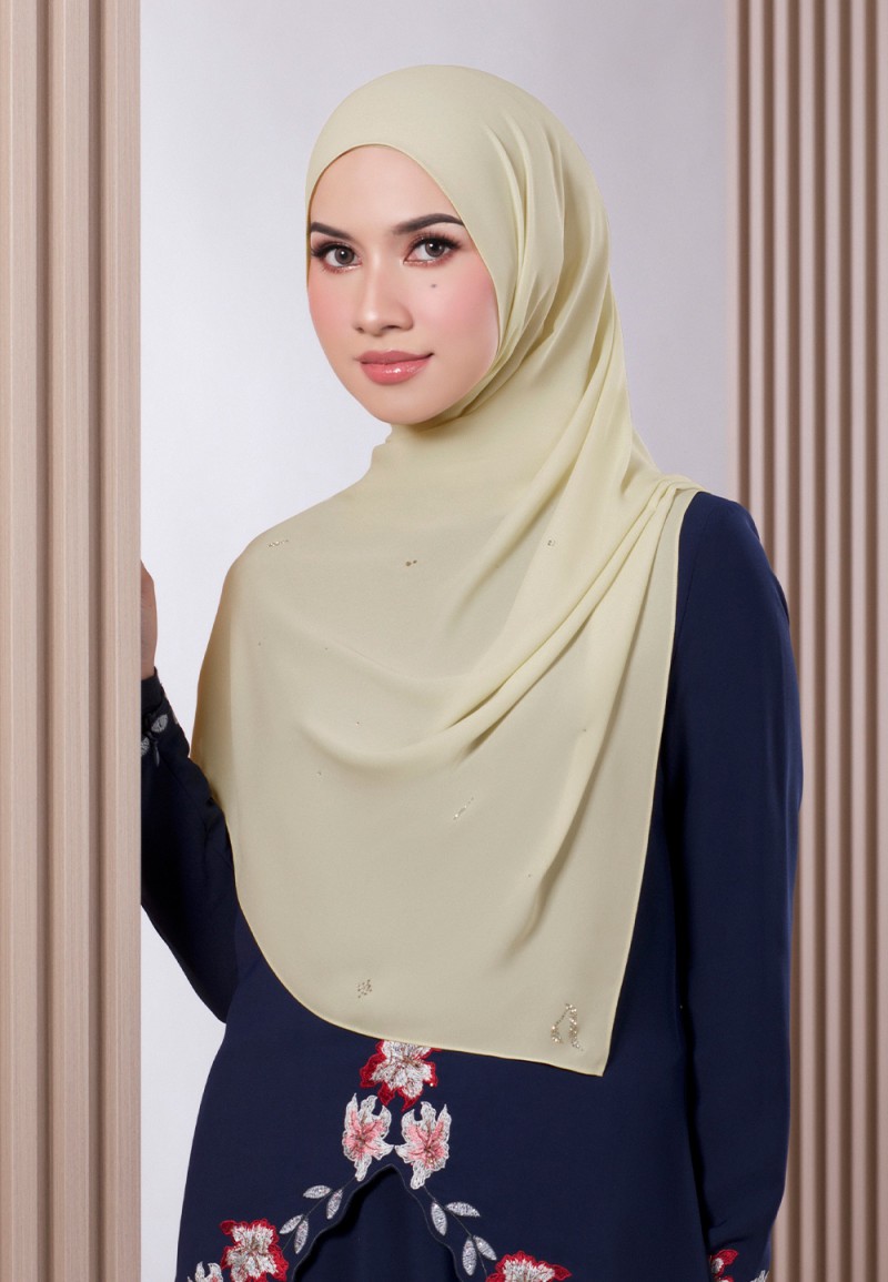 SHAWL WARDAH PLAIN DIAMOND 228