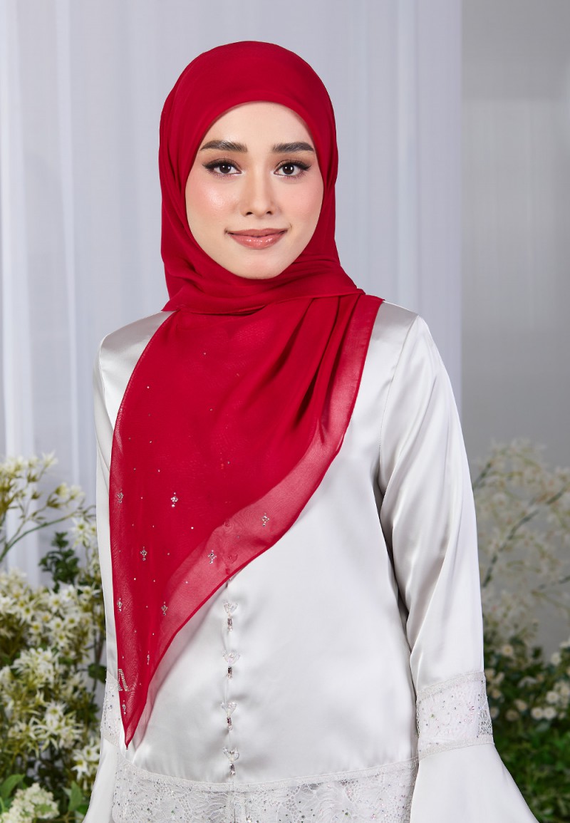 SQ FLUERESCIA VOILE PLAIN DIAMOND