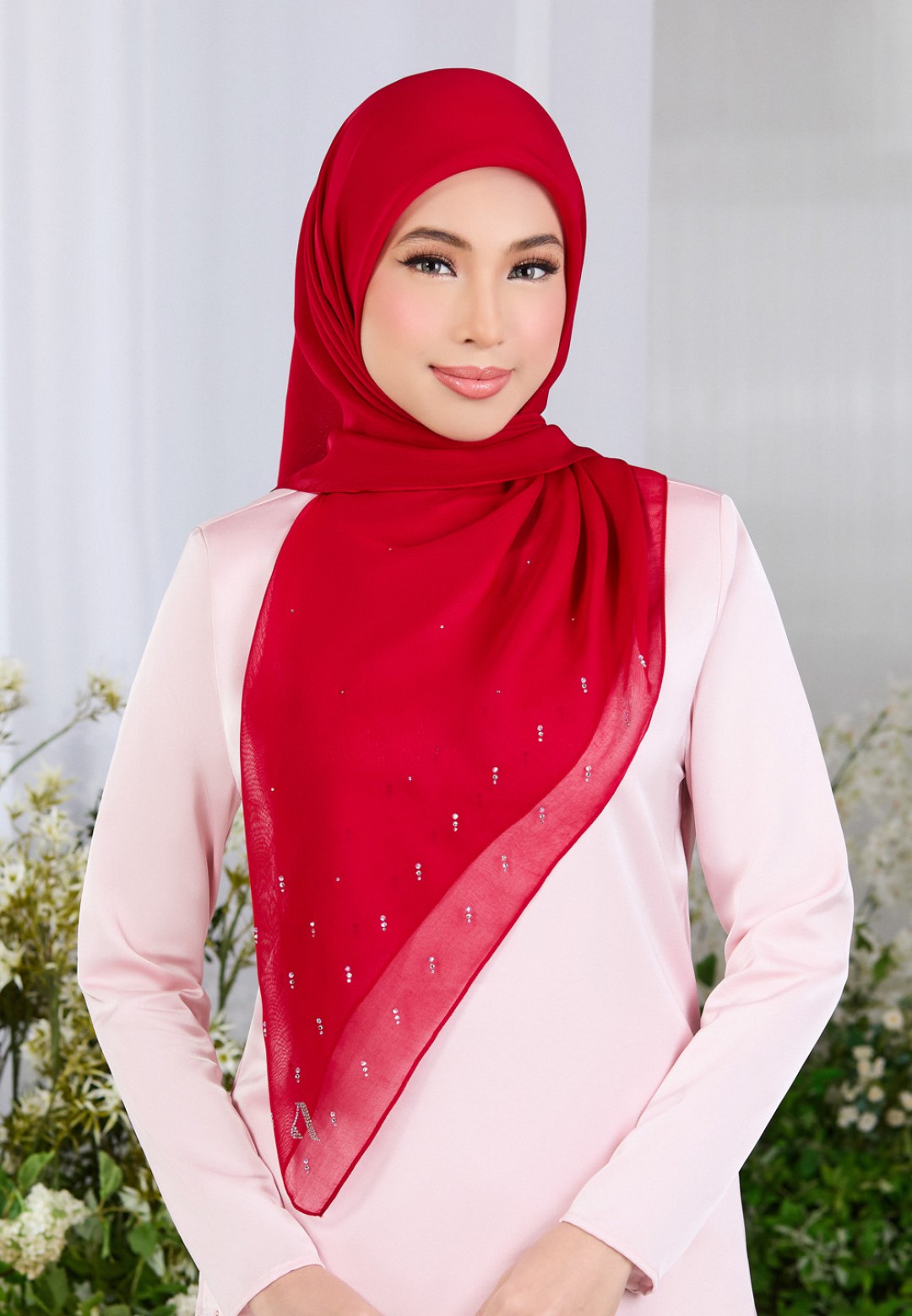 SQ GLORIBLOOM VOILE PLAIN DIAMOND