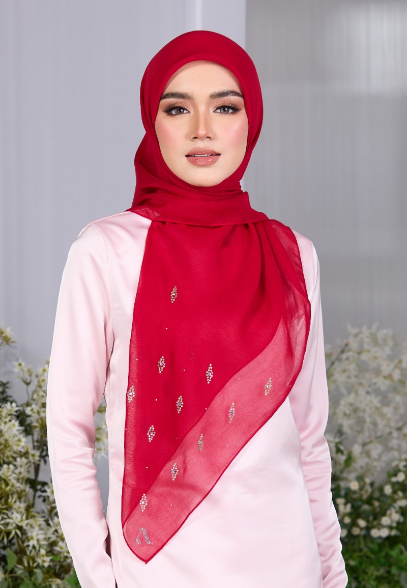 SQ DAZELLE VOILE PLAIN DIAMOND
