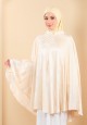 DAFINA TRAVEL PRAYERCAPE IN CREAM