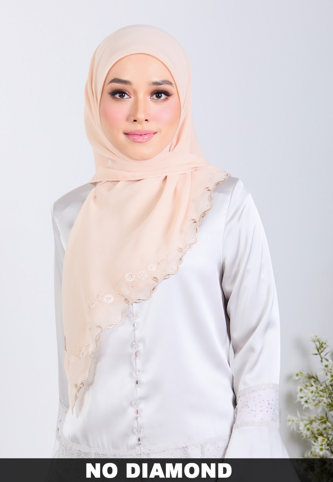 SQ FLORET BLISS VOILE  EMBROIDERY