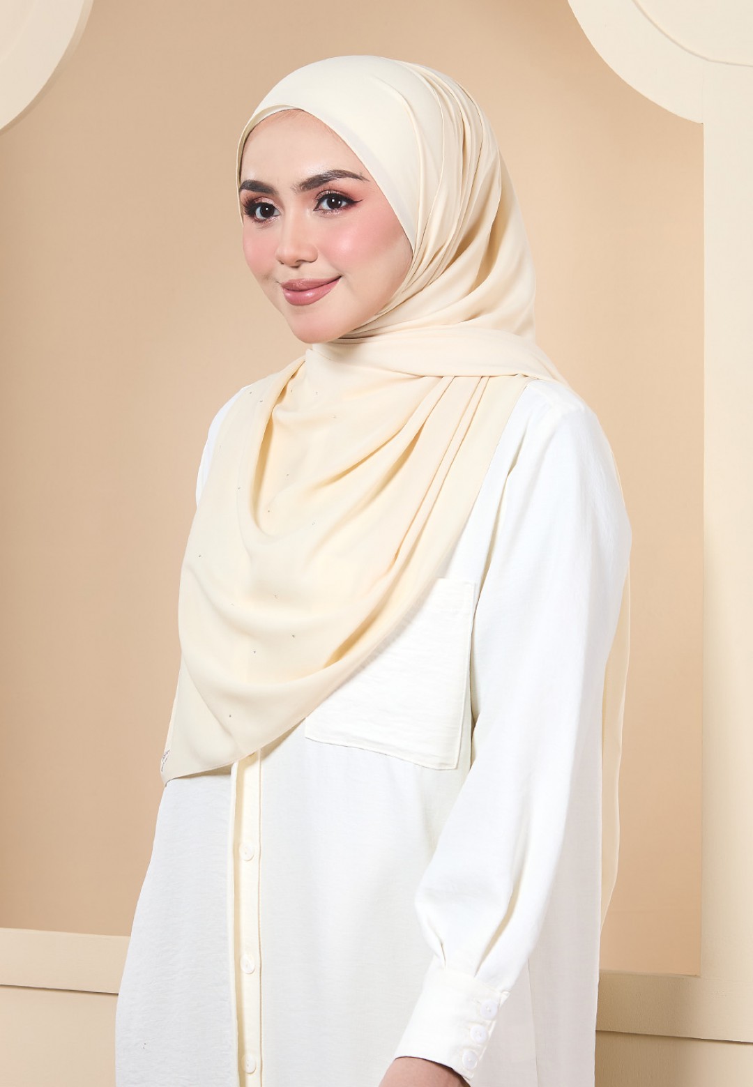 SHAWL LENA PLAIN DIAMOND