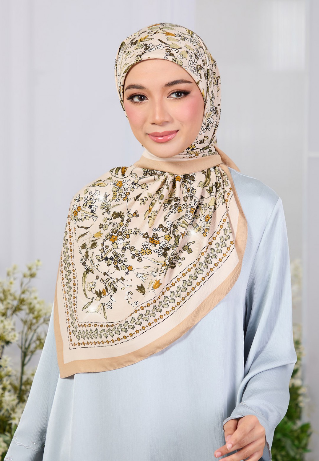 SQ RANYA TWILL PRINTED DIAMOND