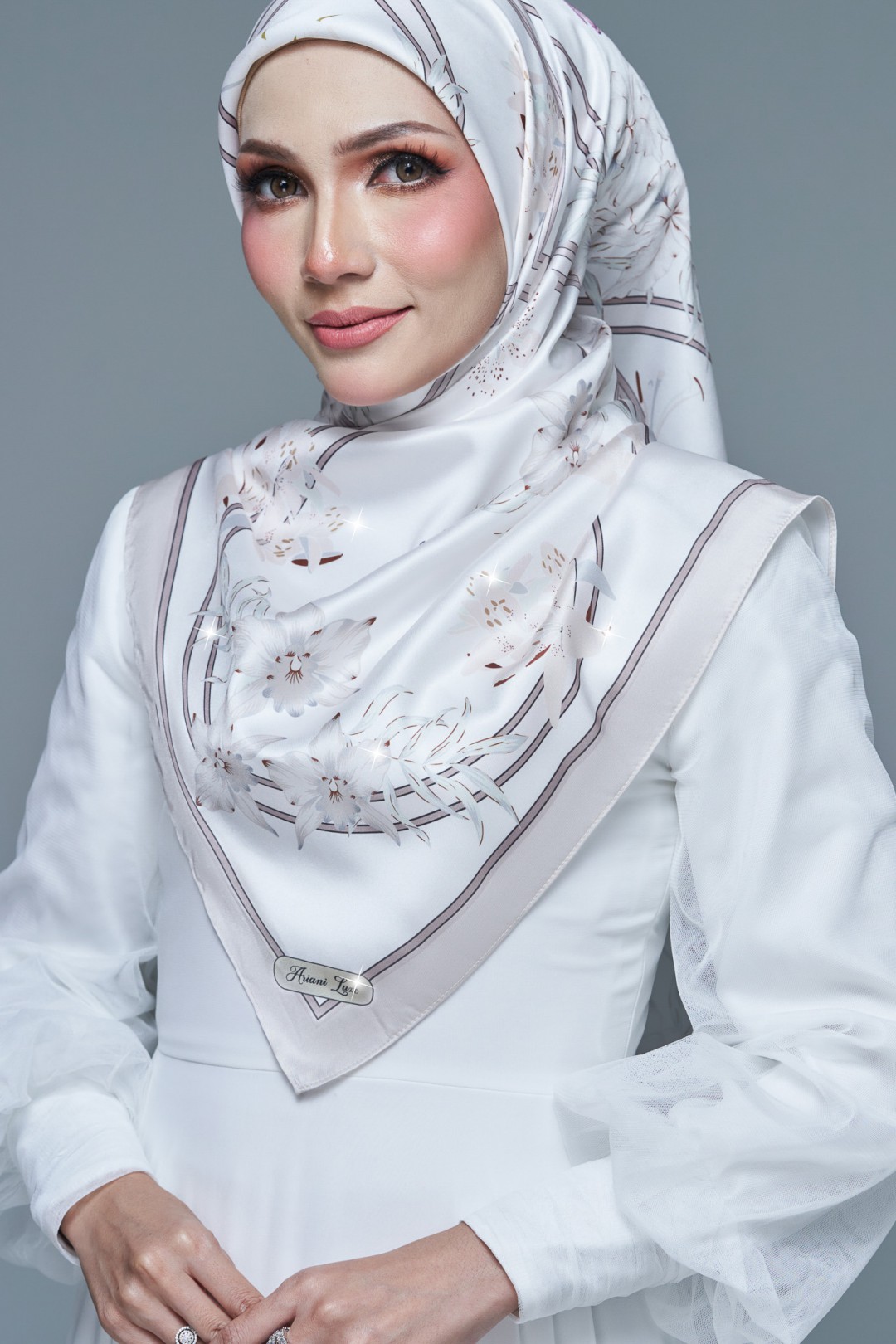 SQUARE SILVIA PRINTED DIAMOND 279