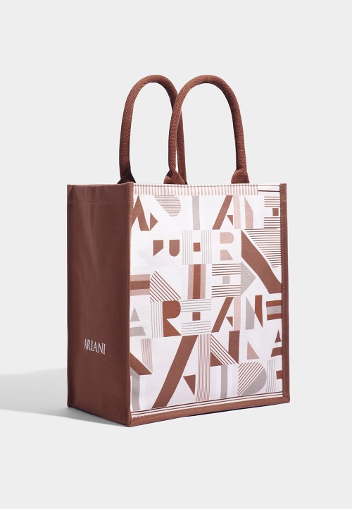 LINE LETRA TOTE BAG MIDI