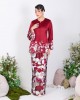 DAENA BAJU KURUNG IN RED