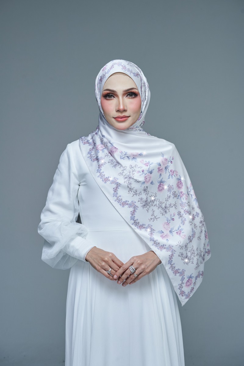 SHAWL PETALS PALS PRINTED DIAMOND