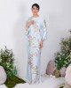 DAIMA BAJU KURUNG IN BLUE