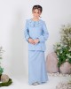 DAIYAH BAJU KURUNG IN BLUE FOG (KIDS)