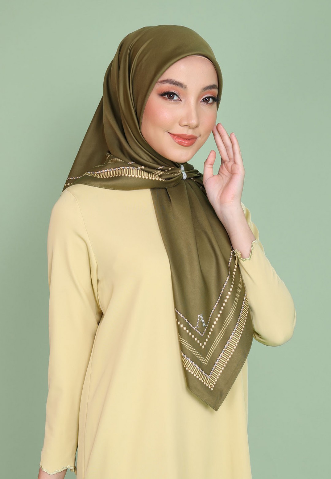 SQ HAZEL TWIST TWILL PTD 190
