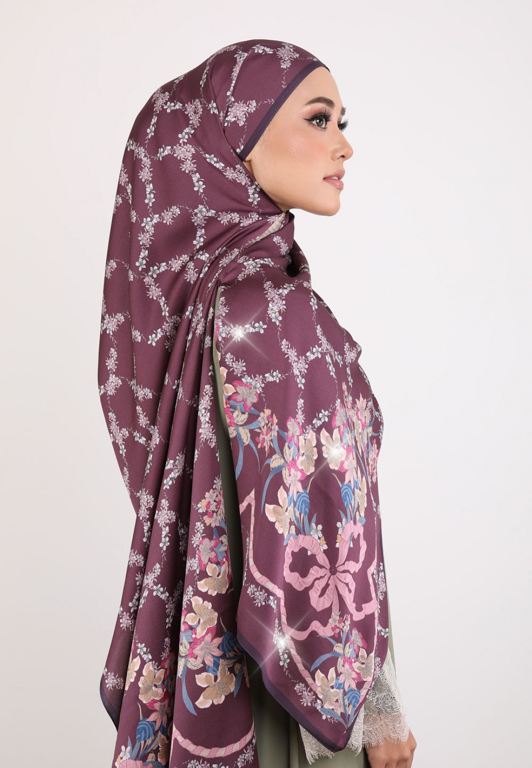 SHAWL NAYLA PTD DIAMOND 298