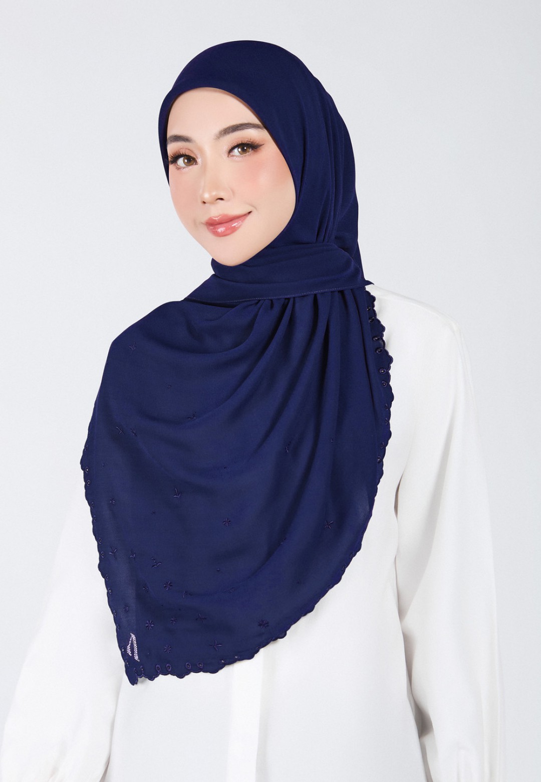 SQ ELYROSE PLAIN EMBROIDERY