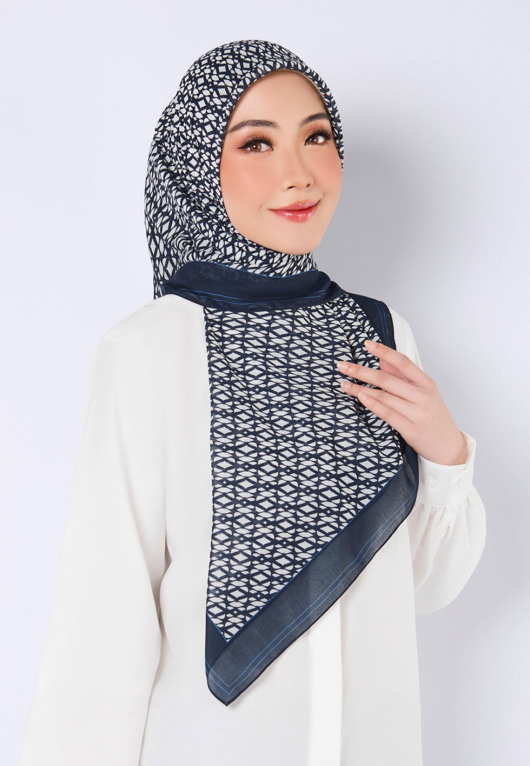 SQ ICONIC VOILE PRINTED