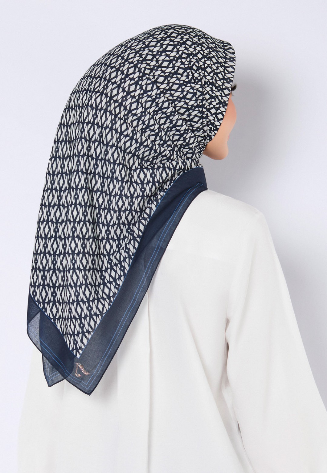 SQ ICONIC VOILE PRINTED
