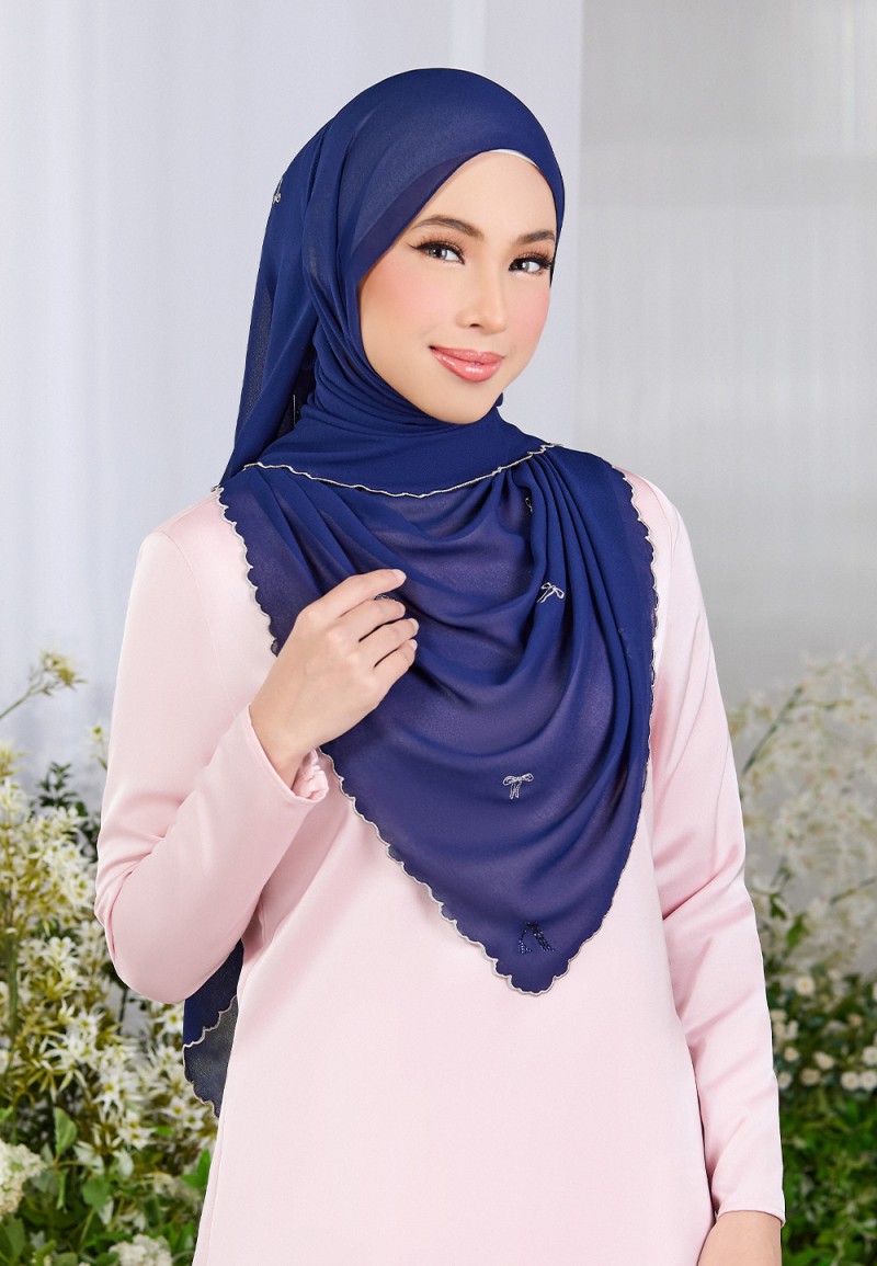 SHAWL ROXY PLAIN EMBROIDERY