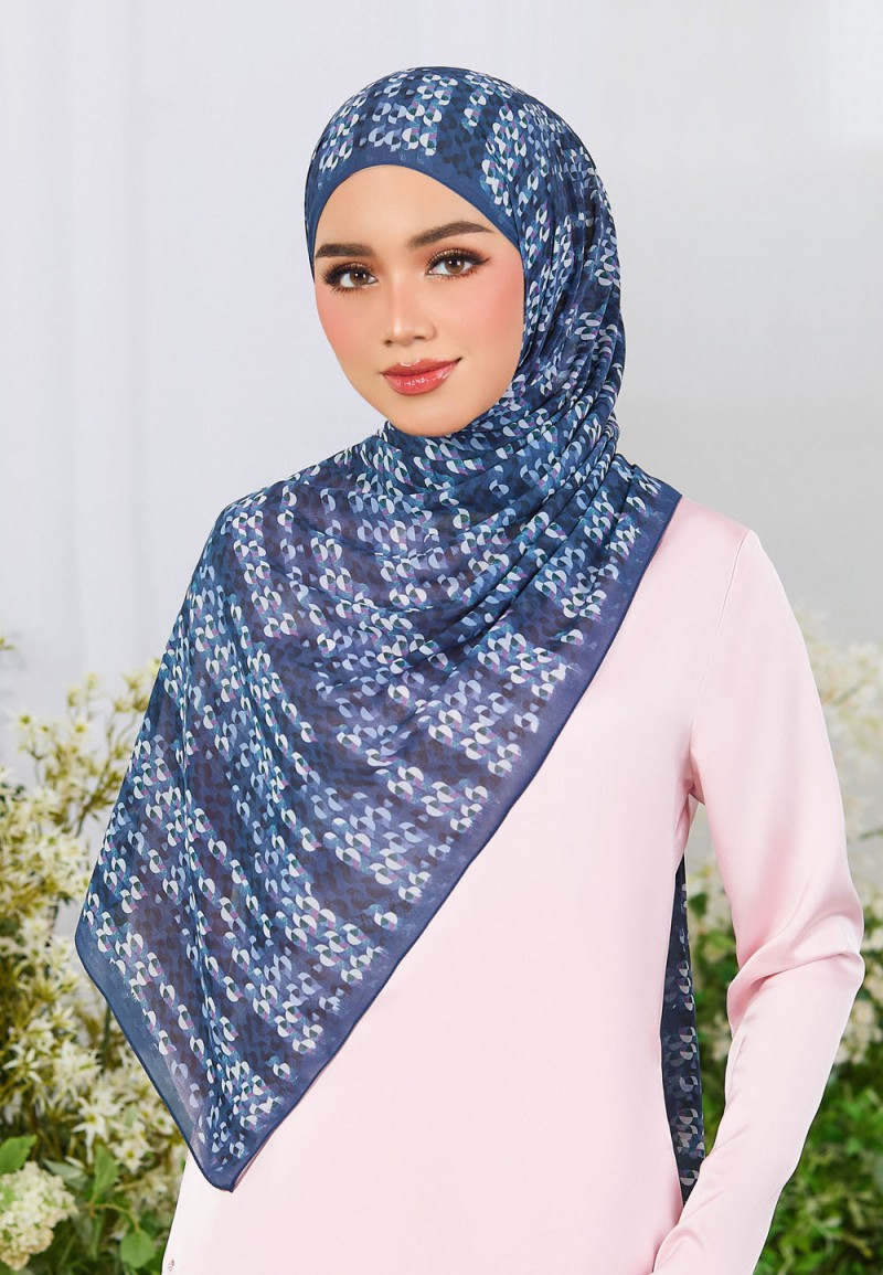 SHAWL DREAMY GLAZE PRINTED