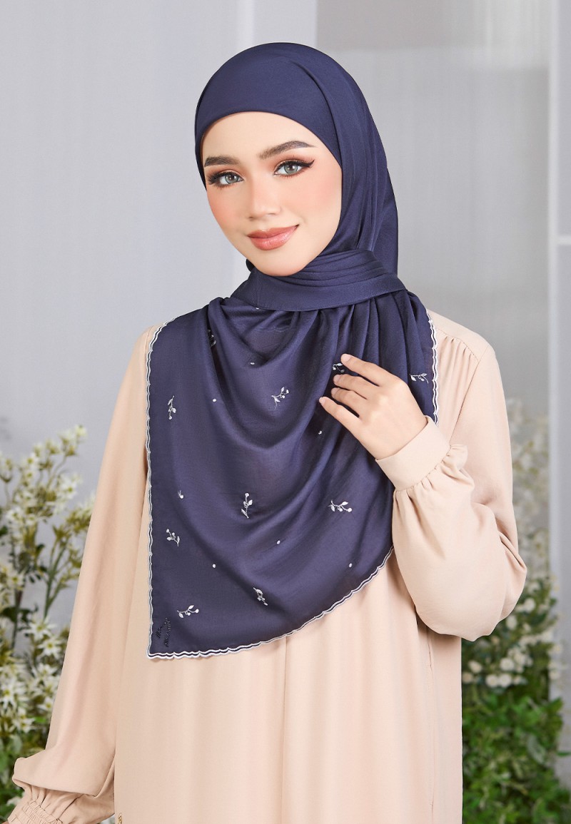 SQ ESME VOILE PLAIN EMBROIDERY