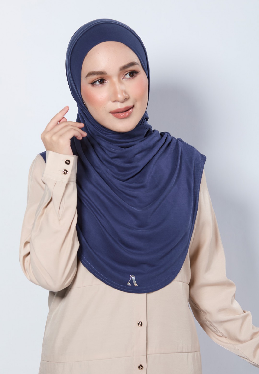 INSTANT ASYRIA PLEAT LABUH PLAIN