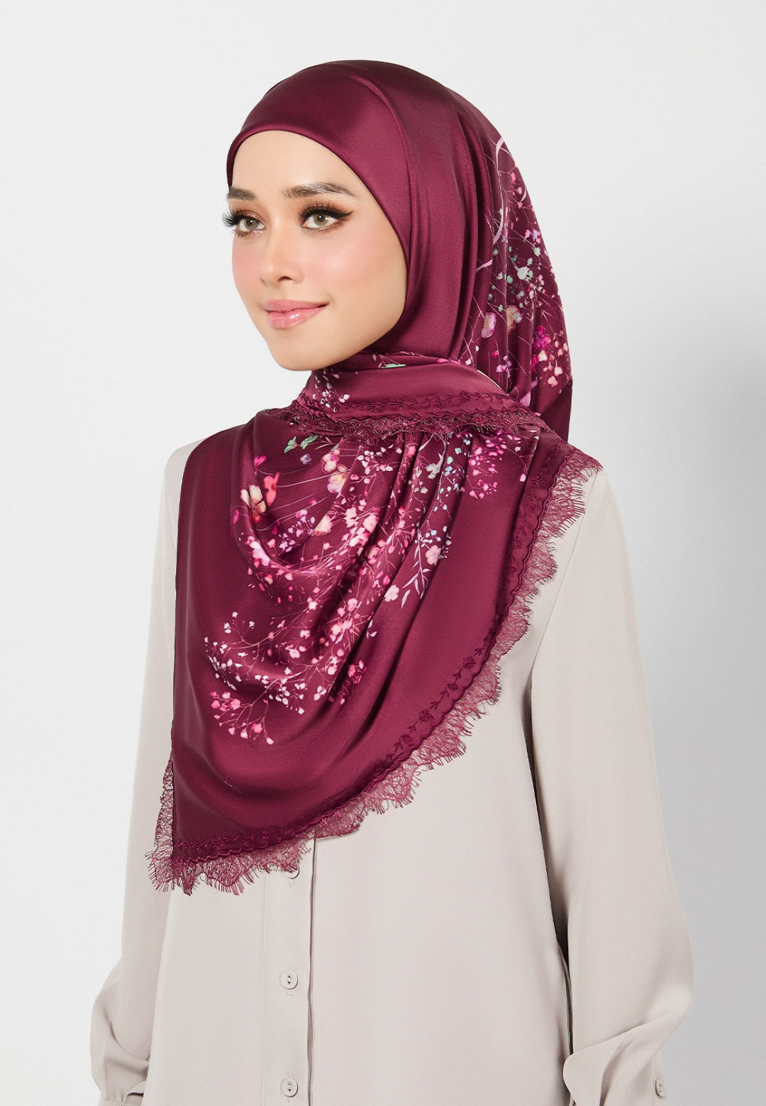 SQ CHIARA PRINTED WITH LACE
