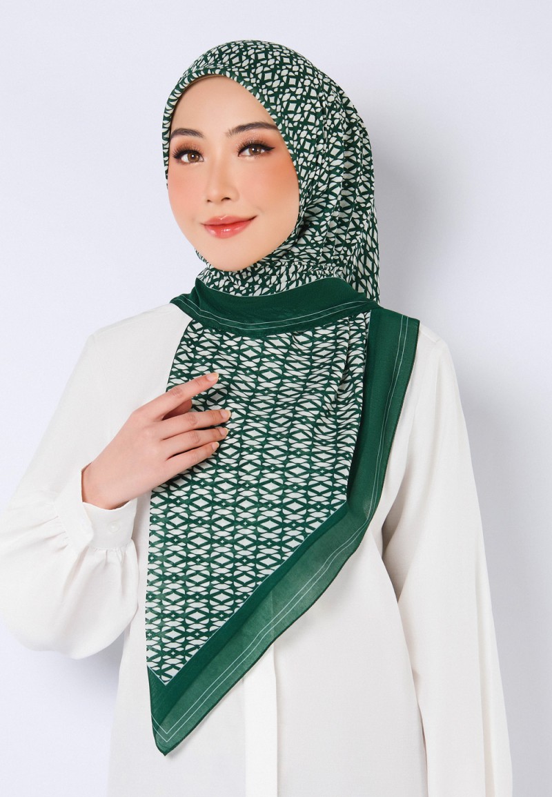 SQ ICONIC VOILE PRINTED
