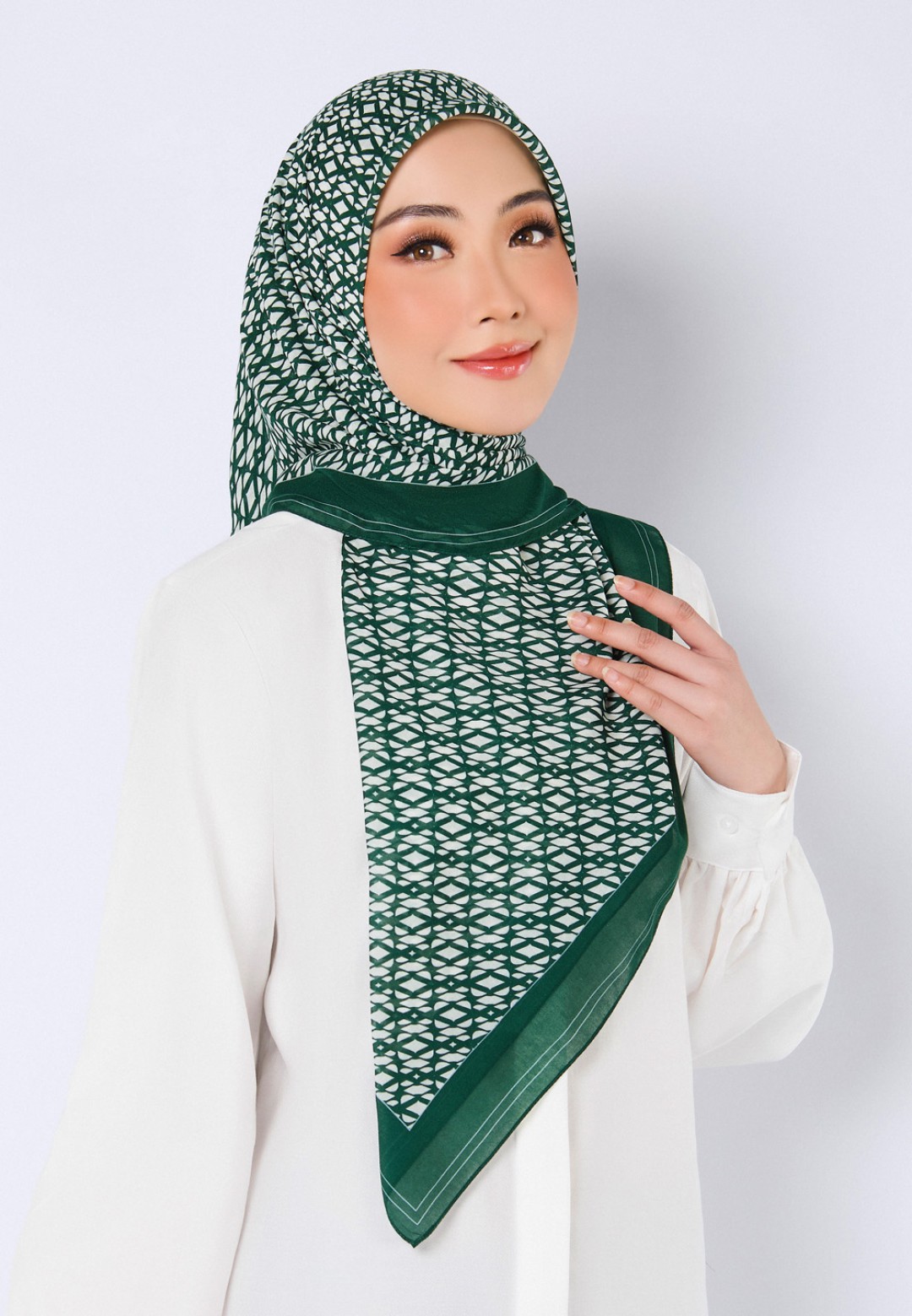 SQ ICONIC VOILE PRINTED