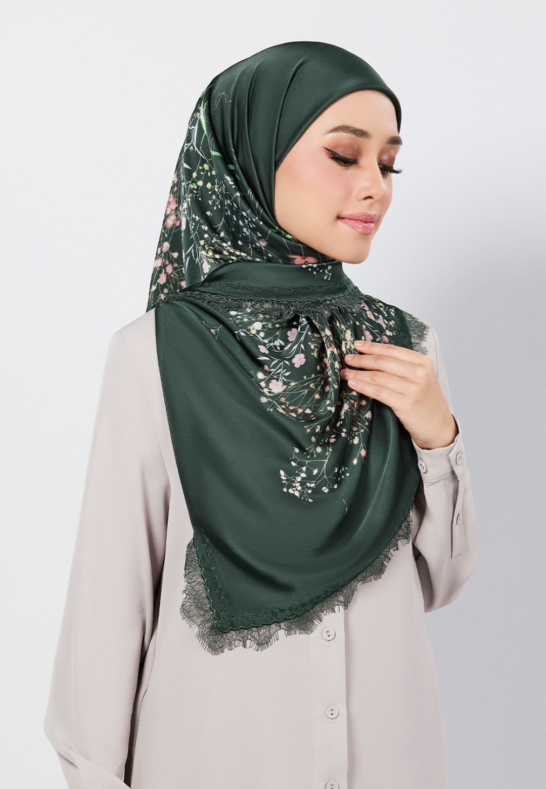 SQ CHIARA PRINTED WITH LACE