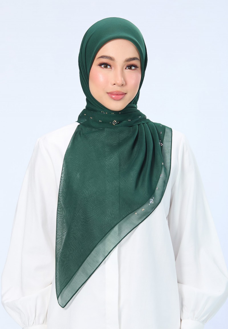 SQ LILYORA VOILE PLAIN DIAMOND