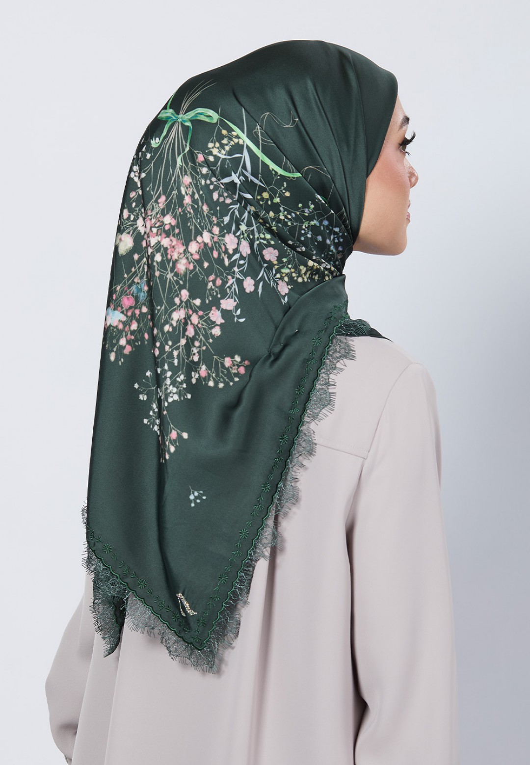SQ CHIARA PRINTED WITH LACE