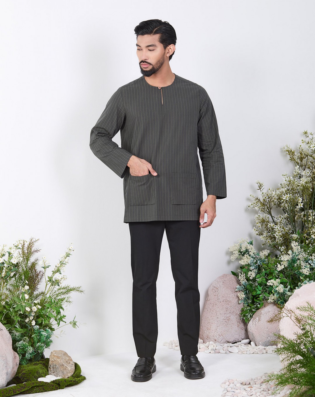 KURTA GHAZI NEW (STRIPES LS)