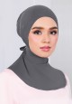 FITTED NECK TIE BACK INNER 79 (VOL III) IN DARK GREY