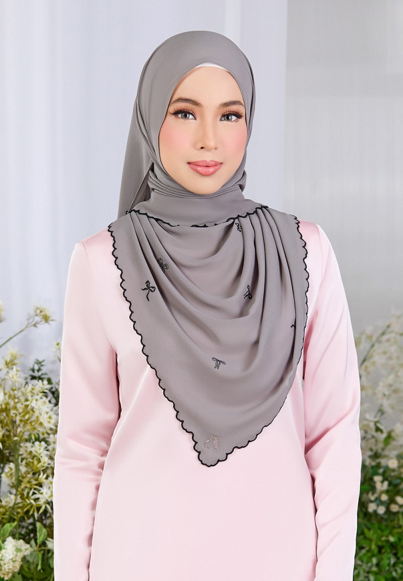 SHAWL ROXY PLAIN EMBROIDERY