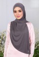 INSTANT TANYA SLIT PLAIN IN DARK GREY