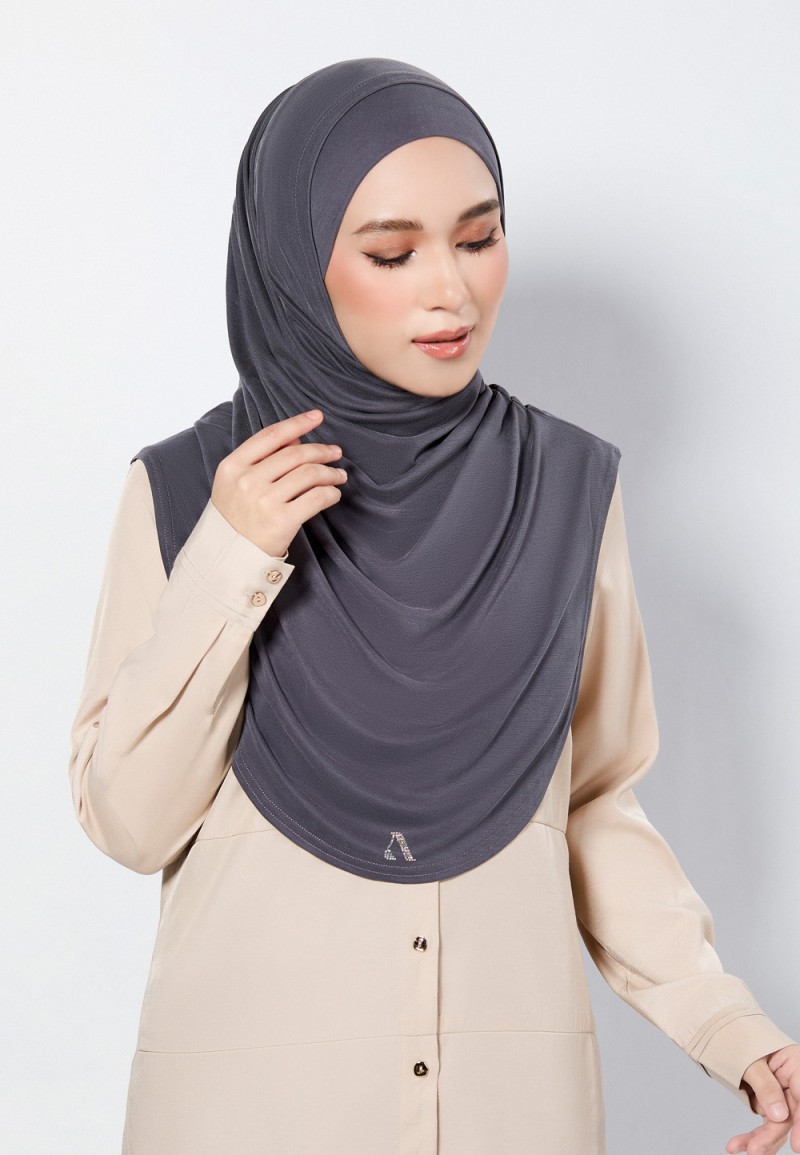 INSTANT ASYRIA PLEAT LABUH PLAIN