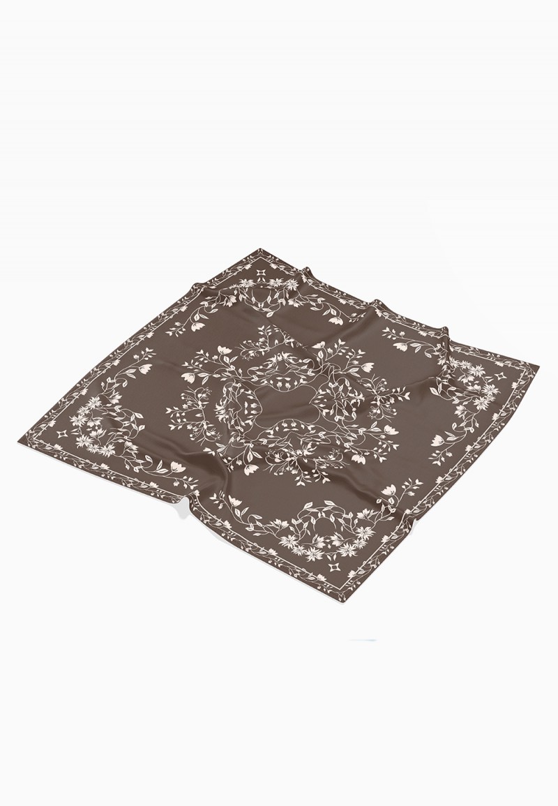 SQ SUMEYYAH VOILE PRINTED LASERCUT