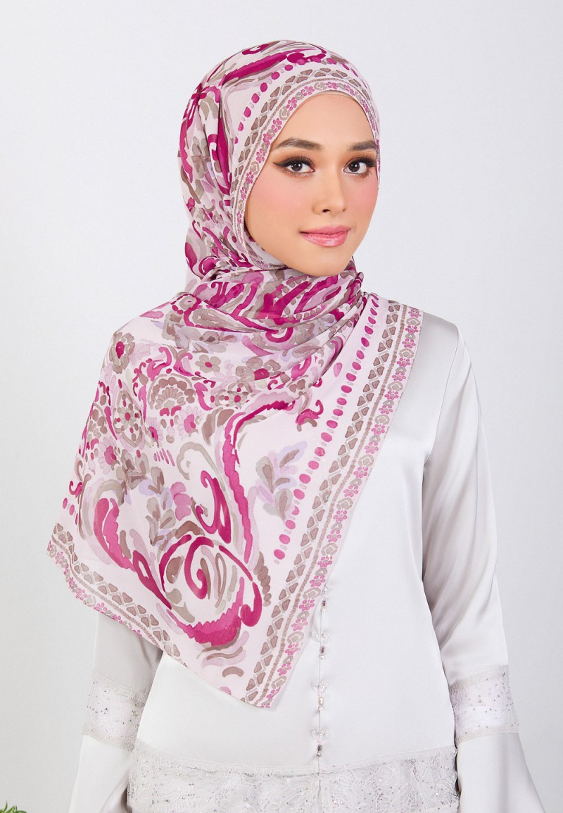 SHAWL LURIBLOOM PRINTED