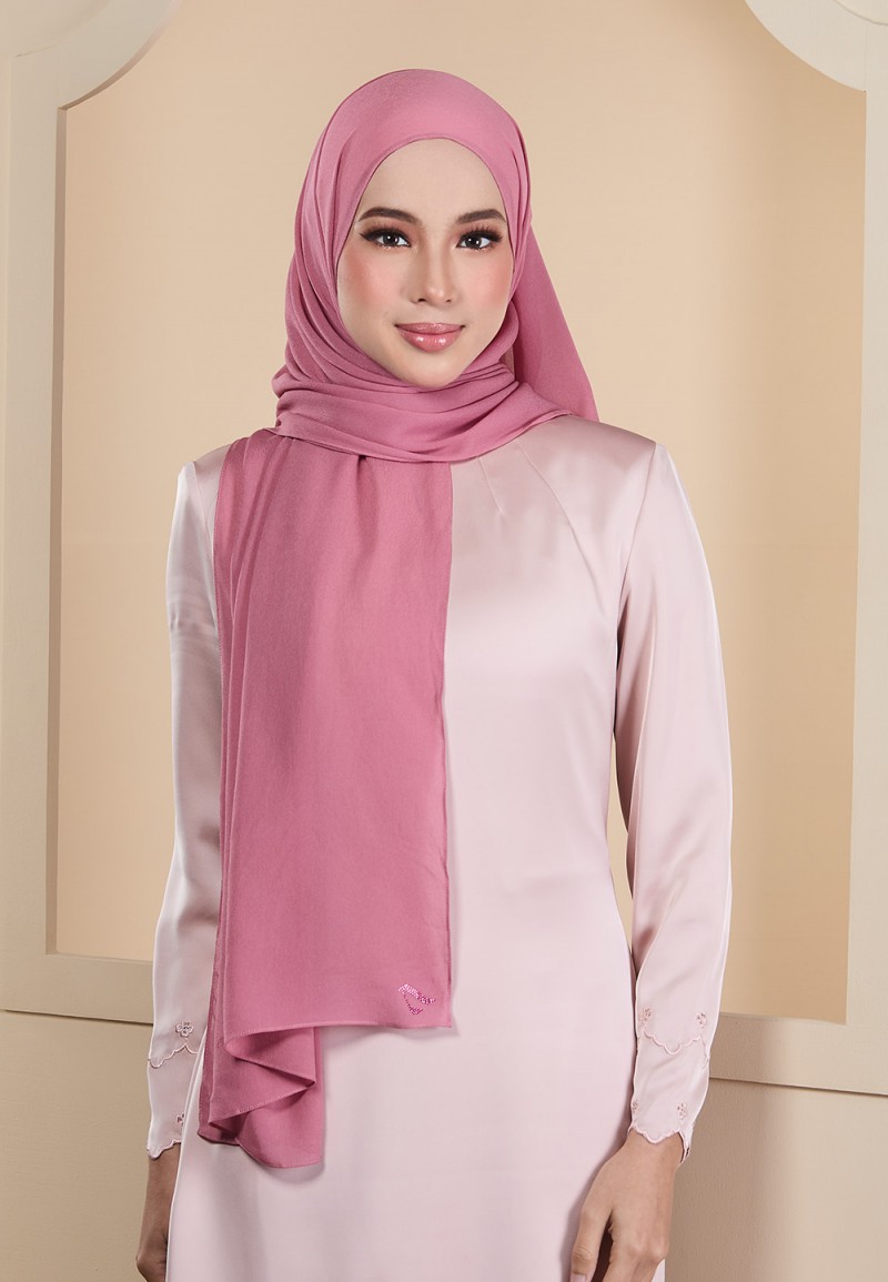 SHAWL HOUDA SILKY CHIFFON PLAIN