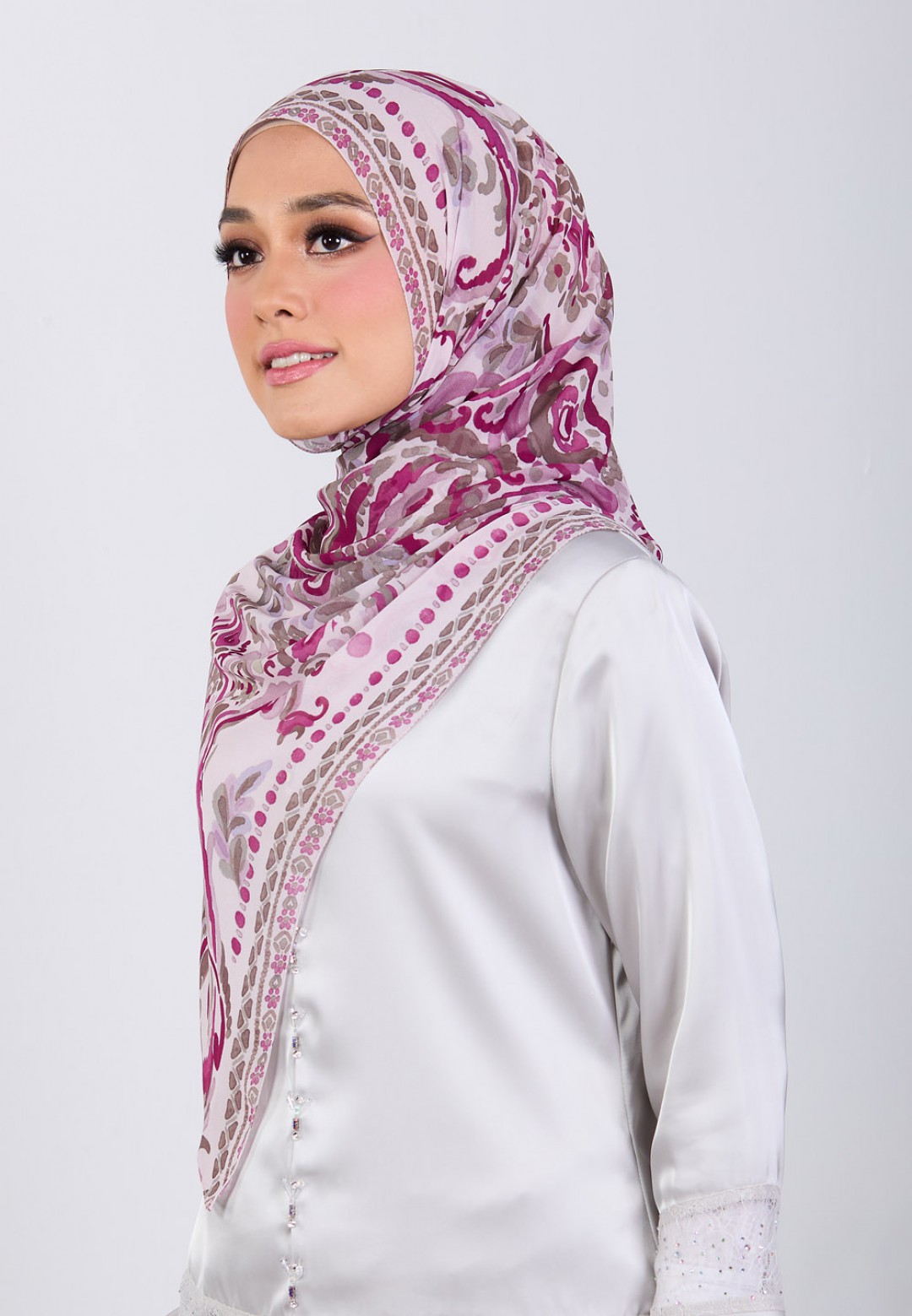 SHAWL LURIBLOOM PRINTED